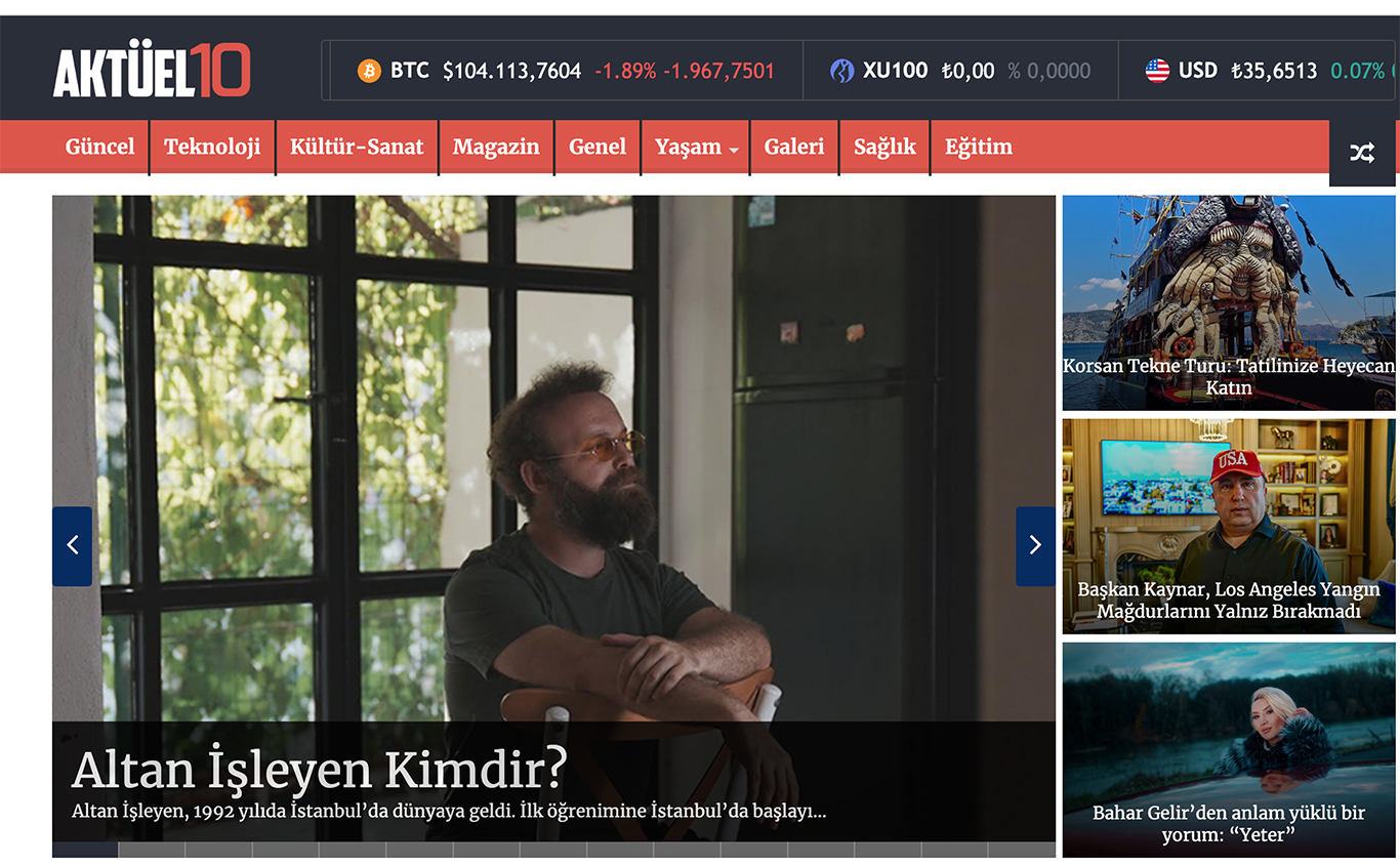 Aktüel10.com: Haberlerin Doğru ve Tarafsız Adresi Olmaya Devam Ediyor