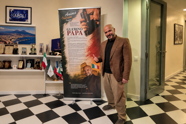 Ünlü İtalyan tenor Guerino Papa, Akış Sanat Atölyesi’nin Sanat Yönetmeni oldu.
